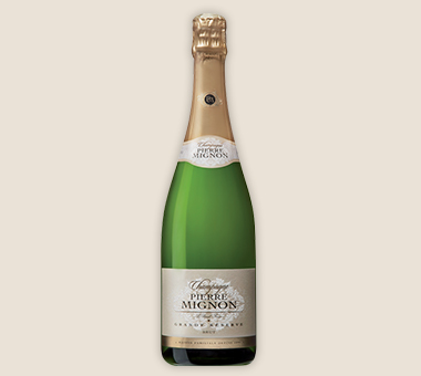 Bouteille de champagne, Pierre Mignon, gamme Classique