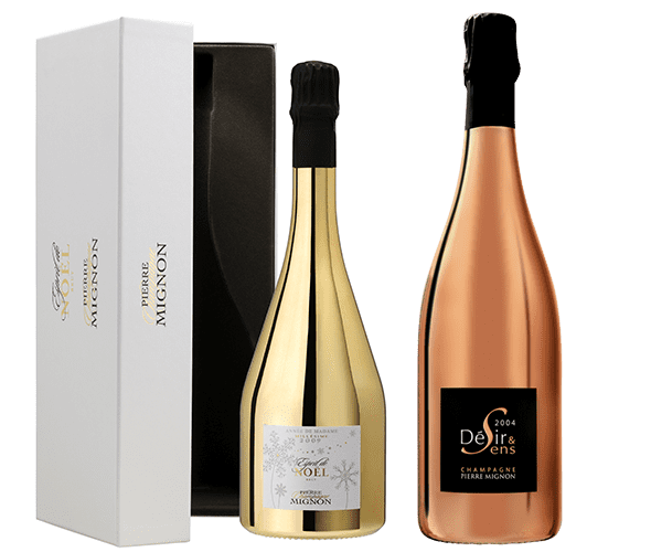 coffret de 2 Bouteilles de champagne