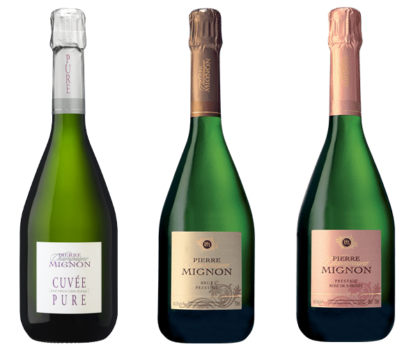 Gamme champagne Pierre Mignon